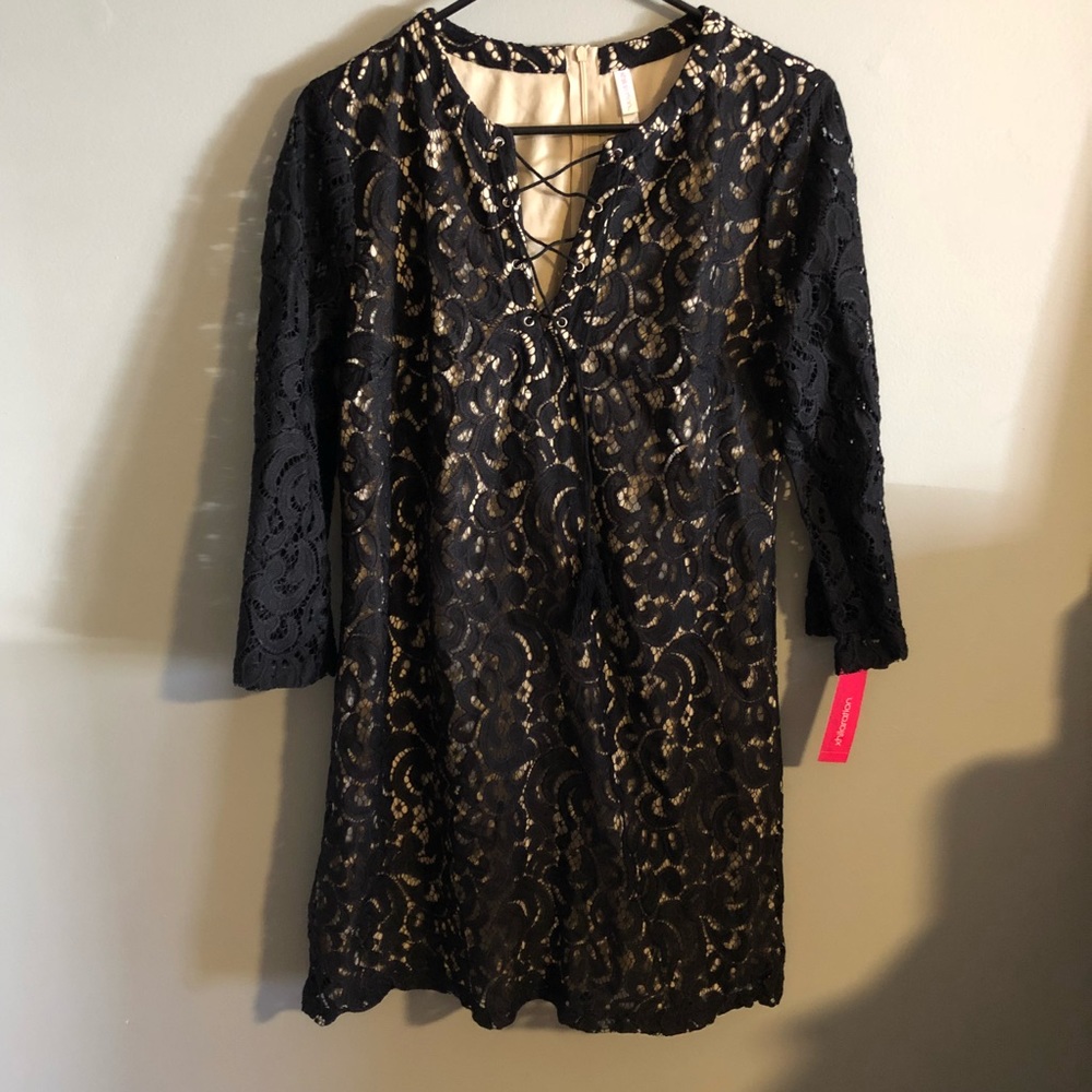 Lace Dress with lace up front